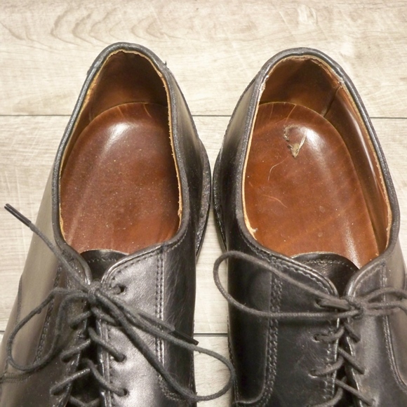 Allen Edmonds Black Leather Men's Shoes Size 11.5 - Picture 7 of 9